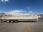 1995 Bar Top Cattle Trailer 32ft Long