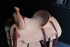 Frontier Natural Roughout 14.5'' Roper Saddle