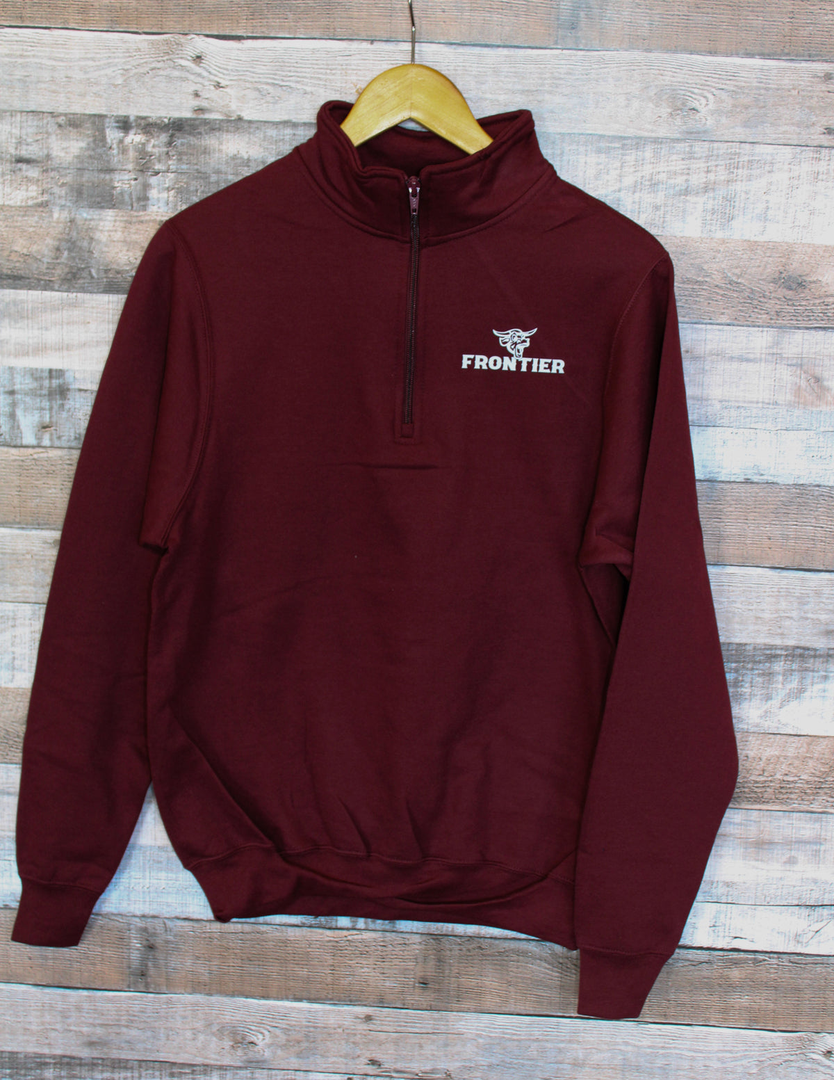 Maroon Frontier 1/4-Zip Pullover
