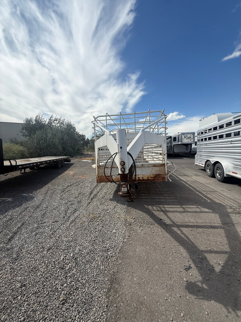 1995 Bar Top Cattle Trailer 32ft Long