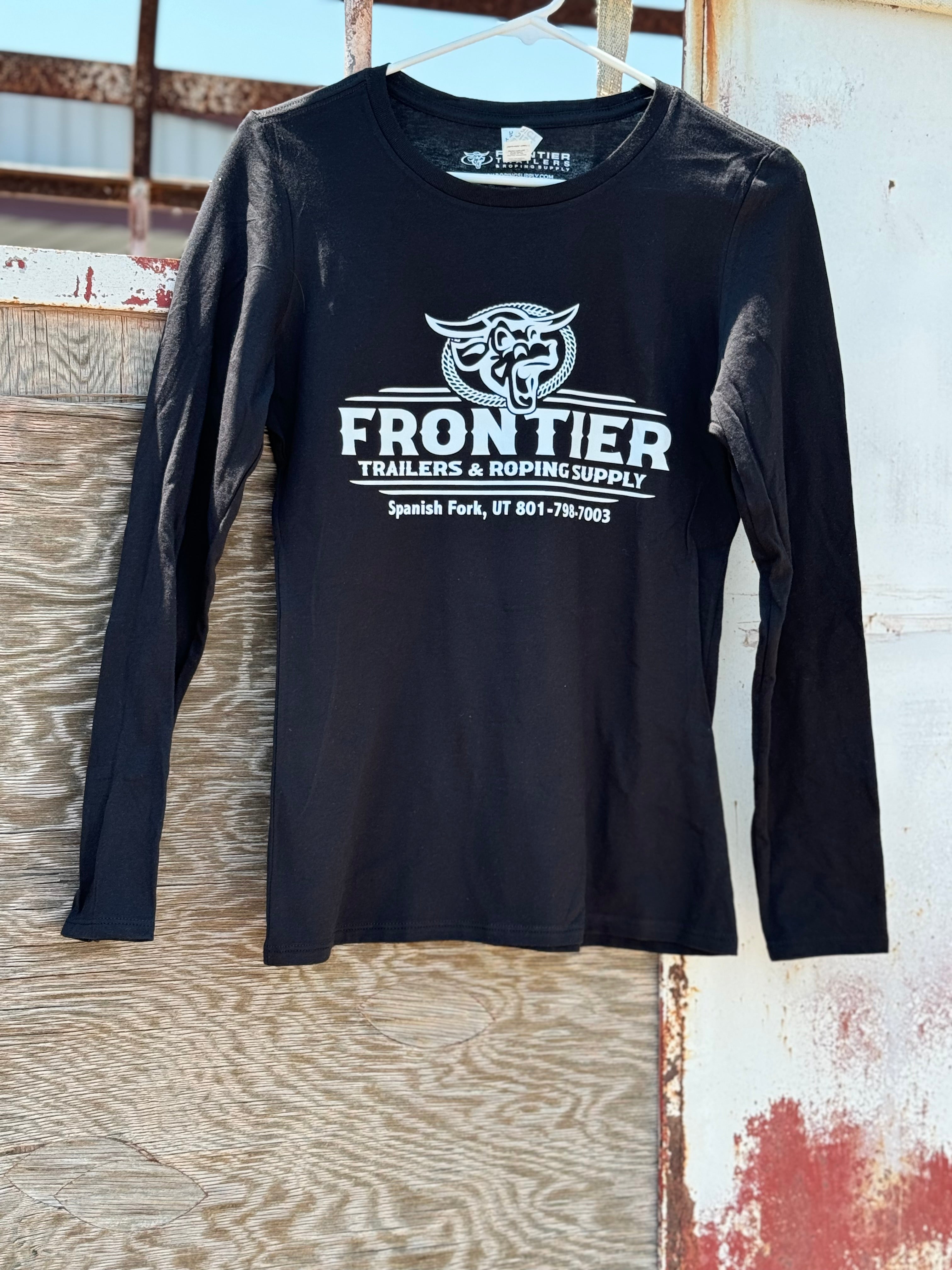 Logo Long Sleeve in Black