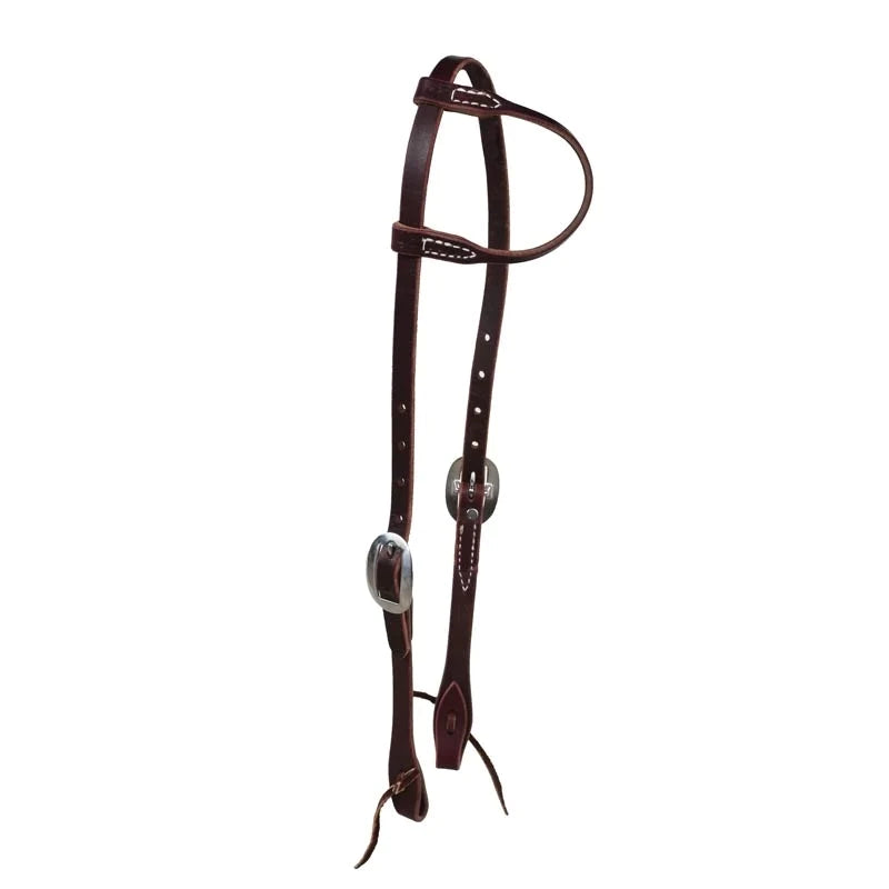 Berlin Premium Latigo Leather Ear Headstall L1150