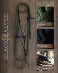 Hay Chix Timeless Halter & Lead Rope Standard (Black/Black)