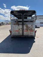 1998 W-W 16’ Gooseneck Stock Trailer