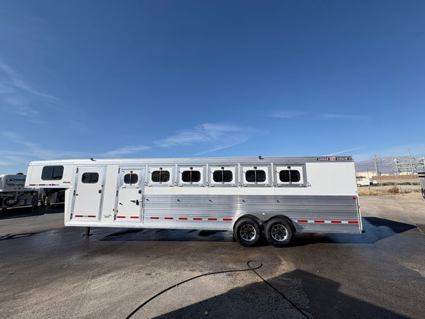 2025 Logan Coach Bullseye XL 6 Horse Gooseneck #13870