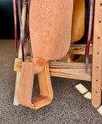 Frontier Natural Roughout 14.5” Team Roper Saddle