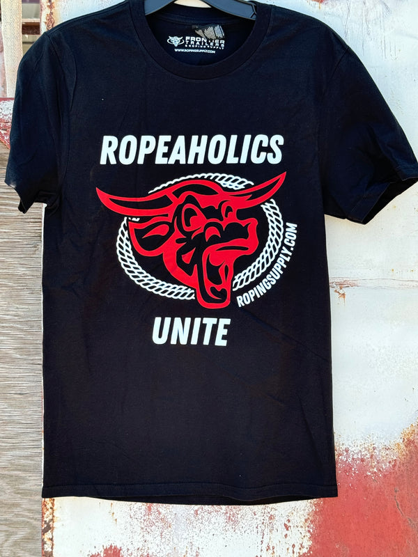 Ropeaholic T-Shirt in Black