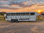 2027 Chute Help 24’ Cattleman Trailer #05081