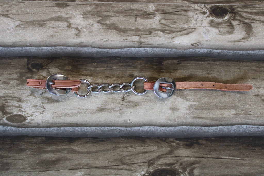 Berlin Harness Single Chain Curb Strap