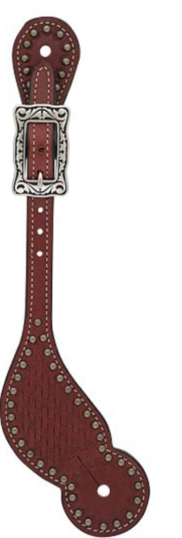 Weaver Basket Stamp Spur Strap
