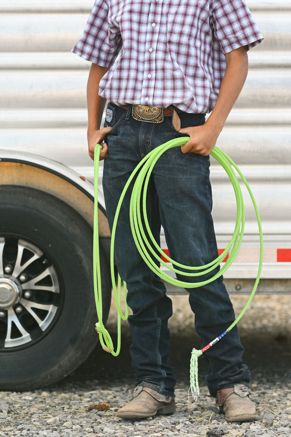 Lariat Rope Antique Rope Maker, Cast Iron 3-Strand Rope Maker Team ...