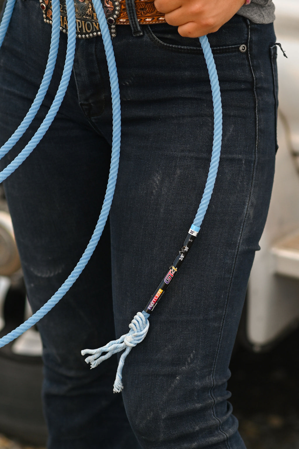 Ratlin Rope Rattler Ropes GT4 Head Rope 30' – Frontier Trailers & Roping Supply