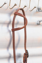 Cactus Saddlery Trevor Brazile Rolled Single Ear Headstall