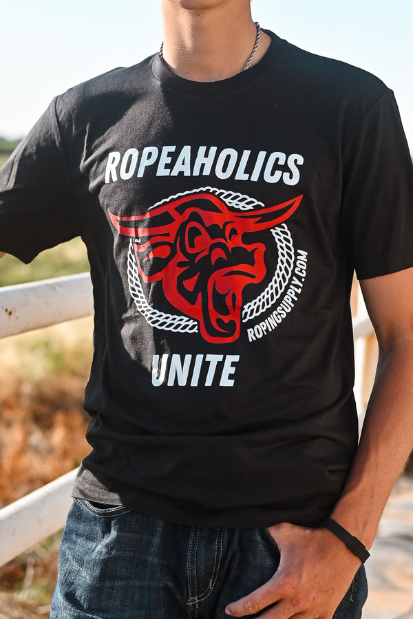 Ropeaholic T-Shirt in Black