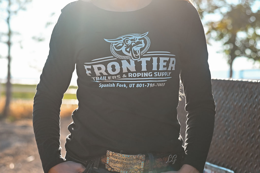 Logo Long Sleeve in Black