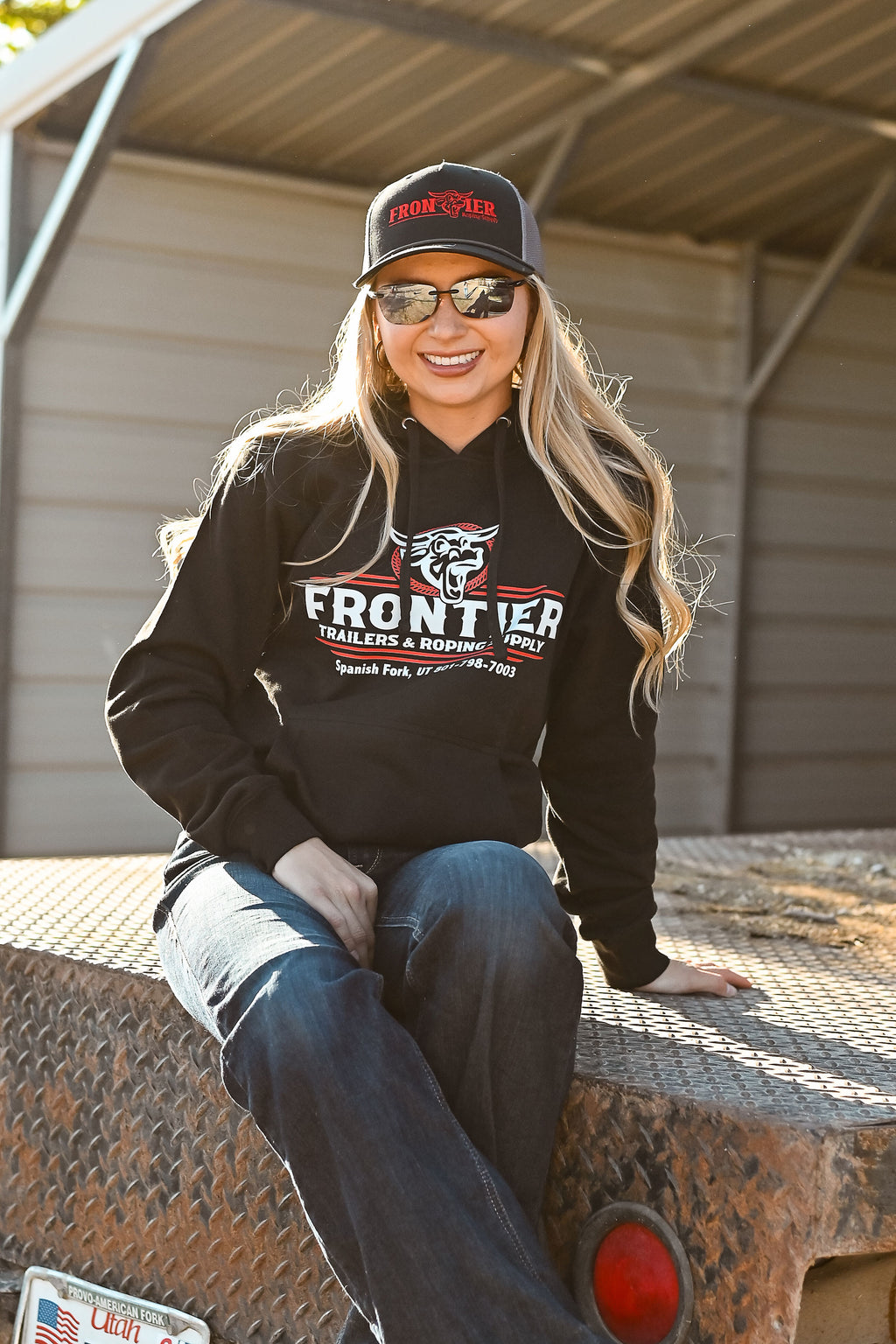 '24 Logo Hoodie in Black