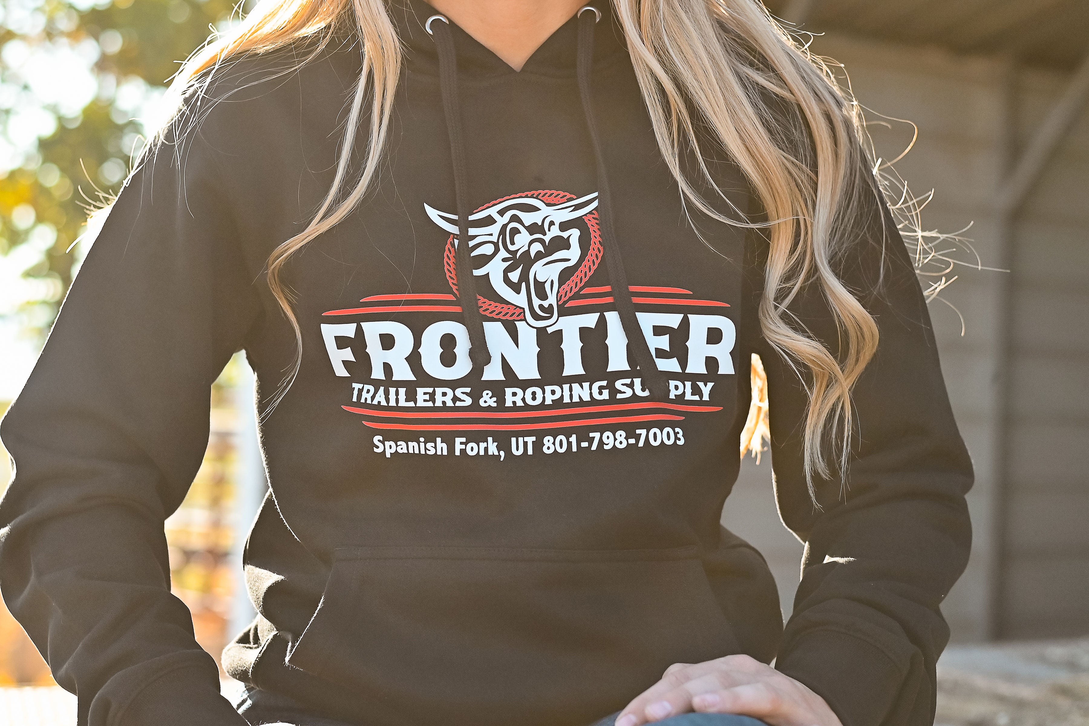 '24 Logo Hoodie in Black