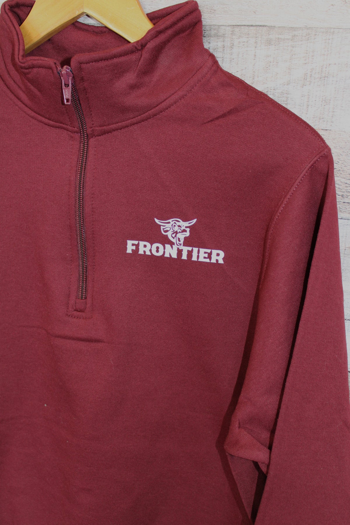 Maroon Frontier 1/4-Zip Pullover