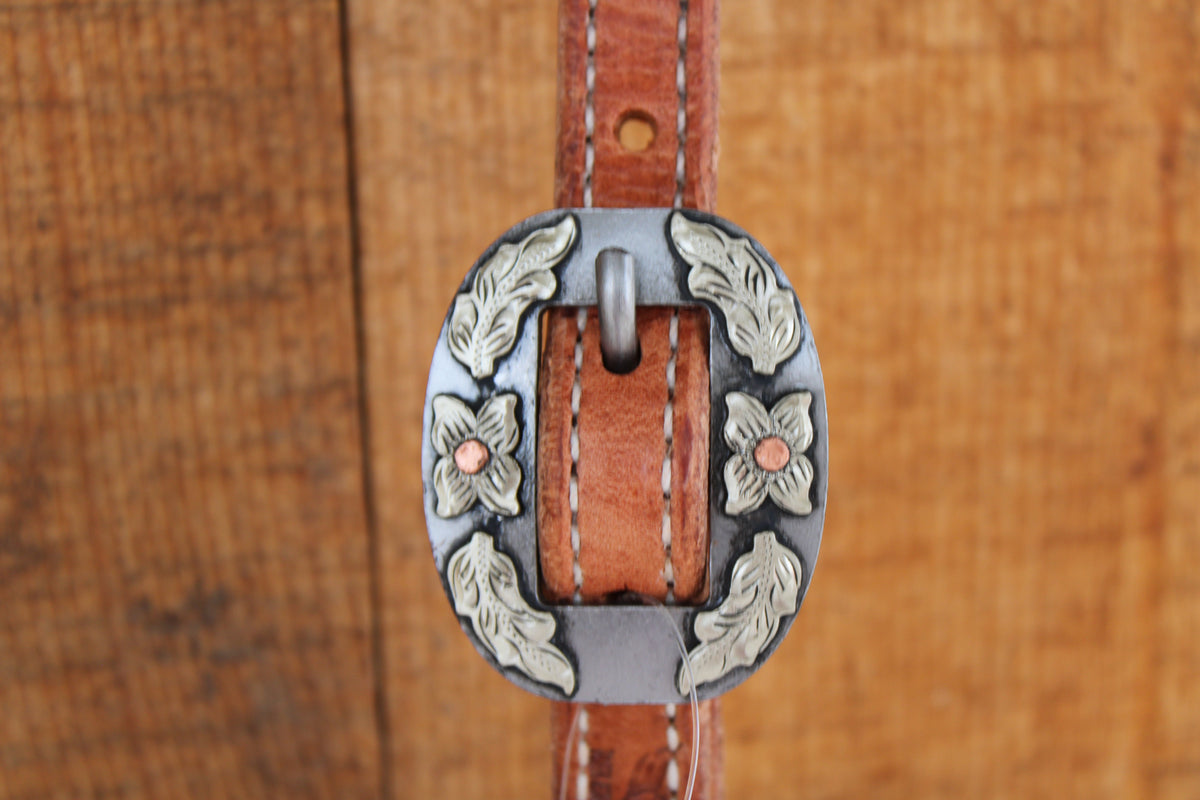 Cactus Saddlery Trevor Brazile Flat Ear Headstall