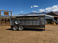 1998 W-W 16’ Gooseneck Stock Trailer