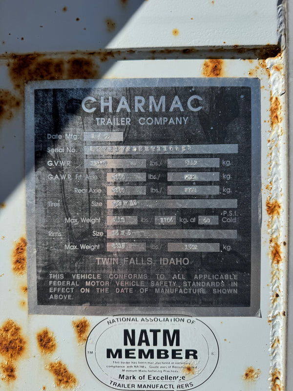 1999 Charmac 3 Horse Gooseneck