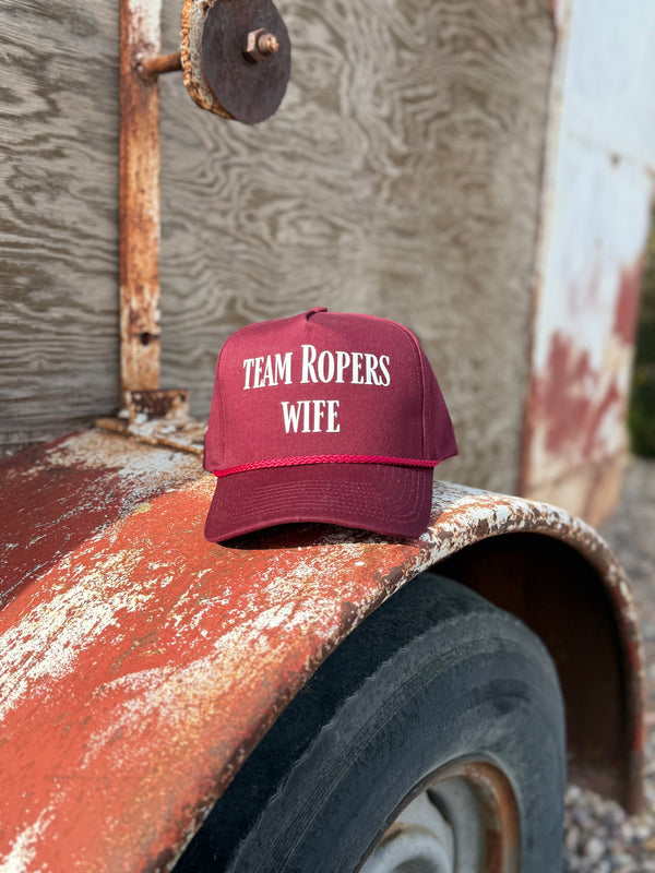 Team Ropers Wife Trucker Hat