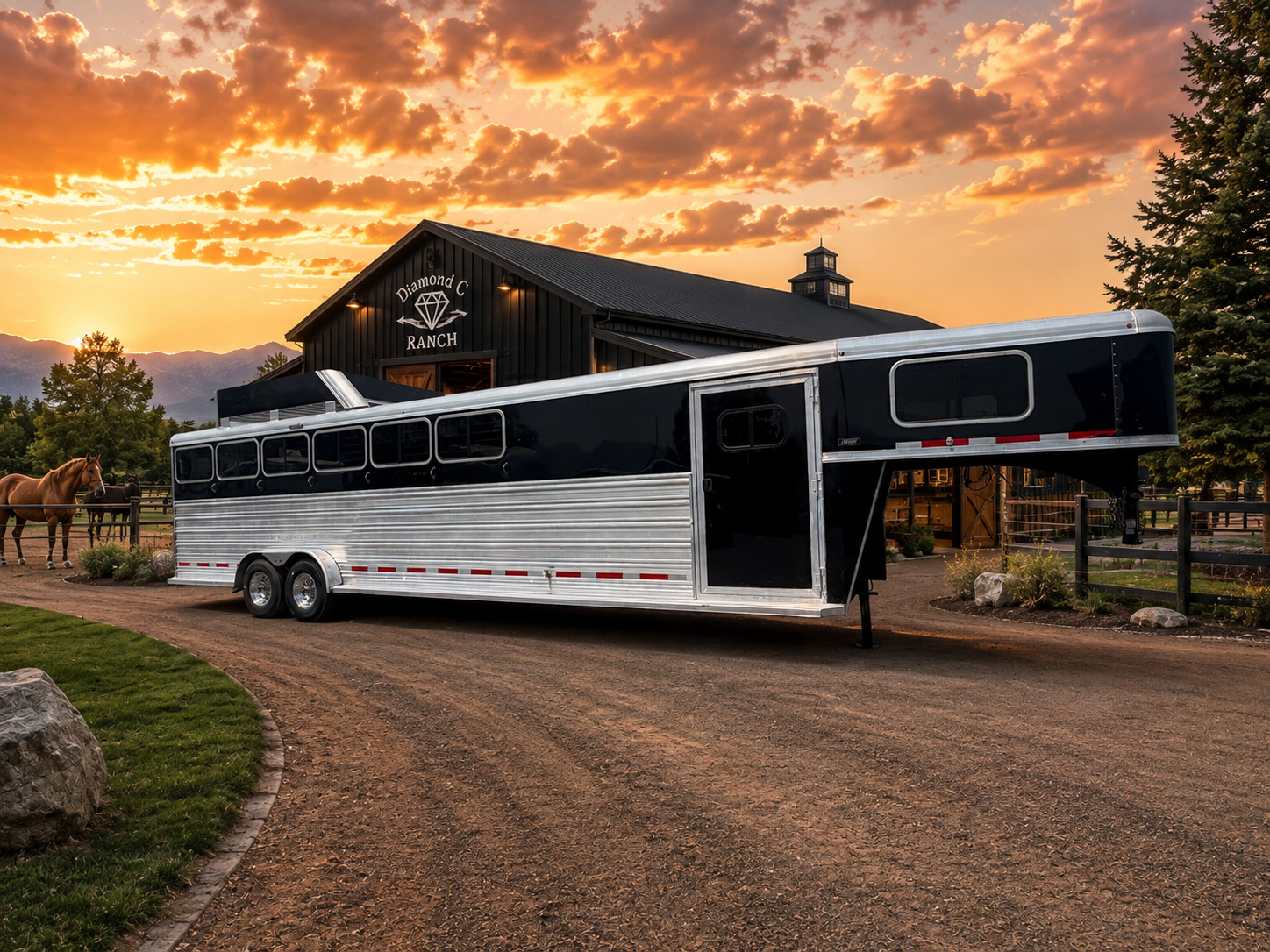 2020 Logan Coach 6 Horse #9033