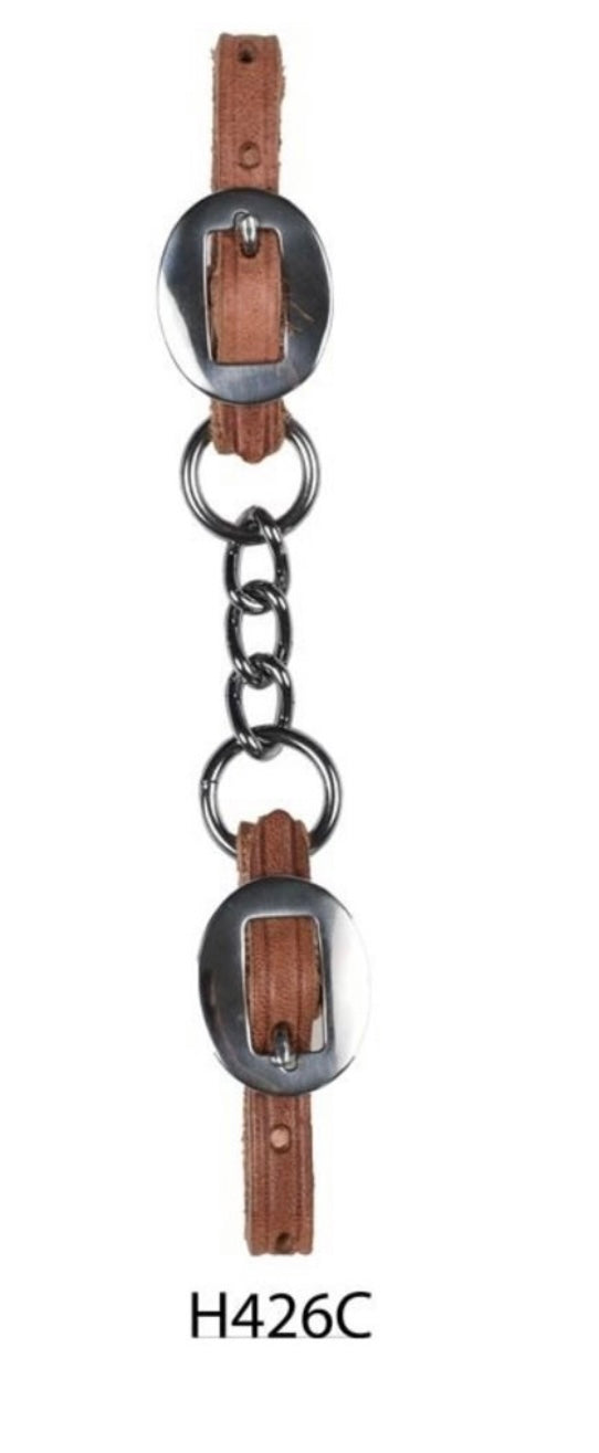 Berlin Harness Single Chain Curb Strap
