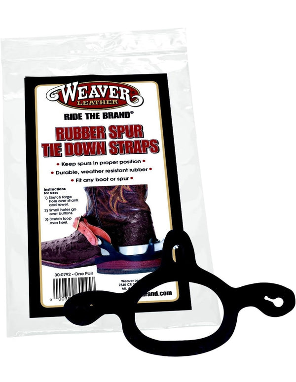 Weaver Leather Rubber Spur Tie Down Straps