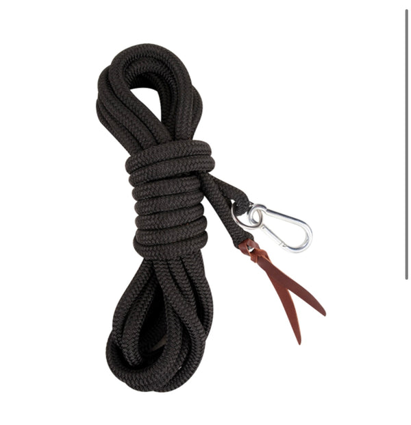 Classic Equine 23' Lead Rope w/ Bull Snap
