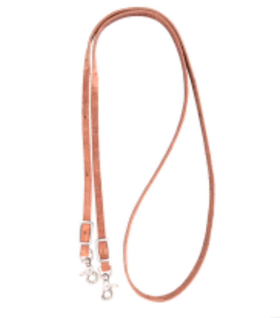 Martin 5/8 Harness Leather Double Buckle Roping Rein