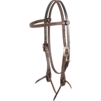 Martin Browband Headstall with Bandera Buckle Latigo Ties