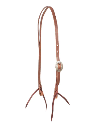 Martin Split Ear Harness Headstall with Canyon Buckle Latigo Ties