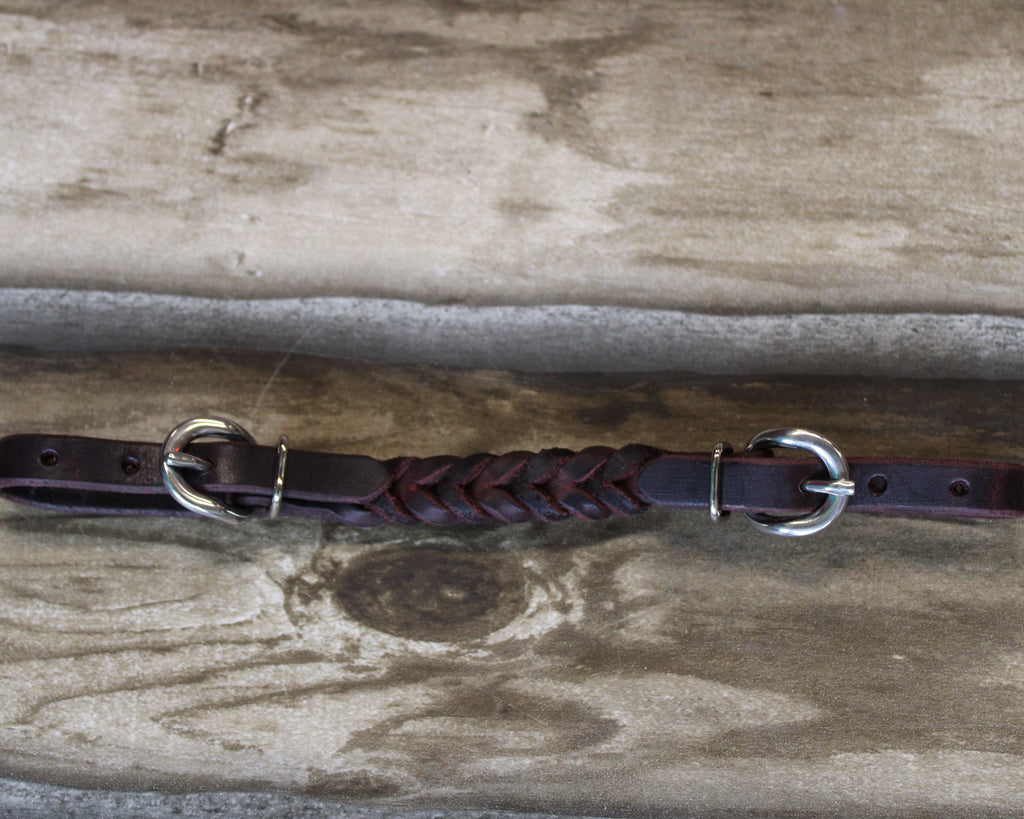 Latigo Blood Knot Curb Strap by Martin Saddlery