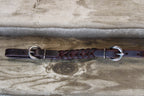 Latigo Blood Knot Curb Strap by Martin Saddlery
