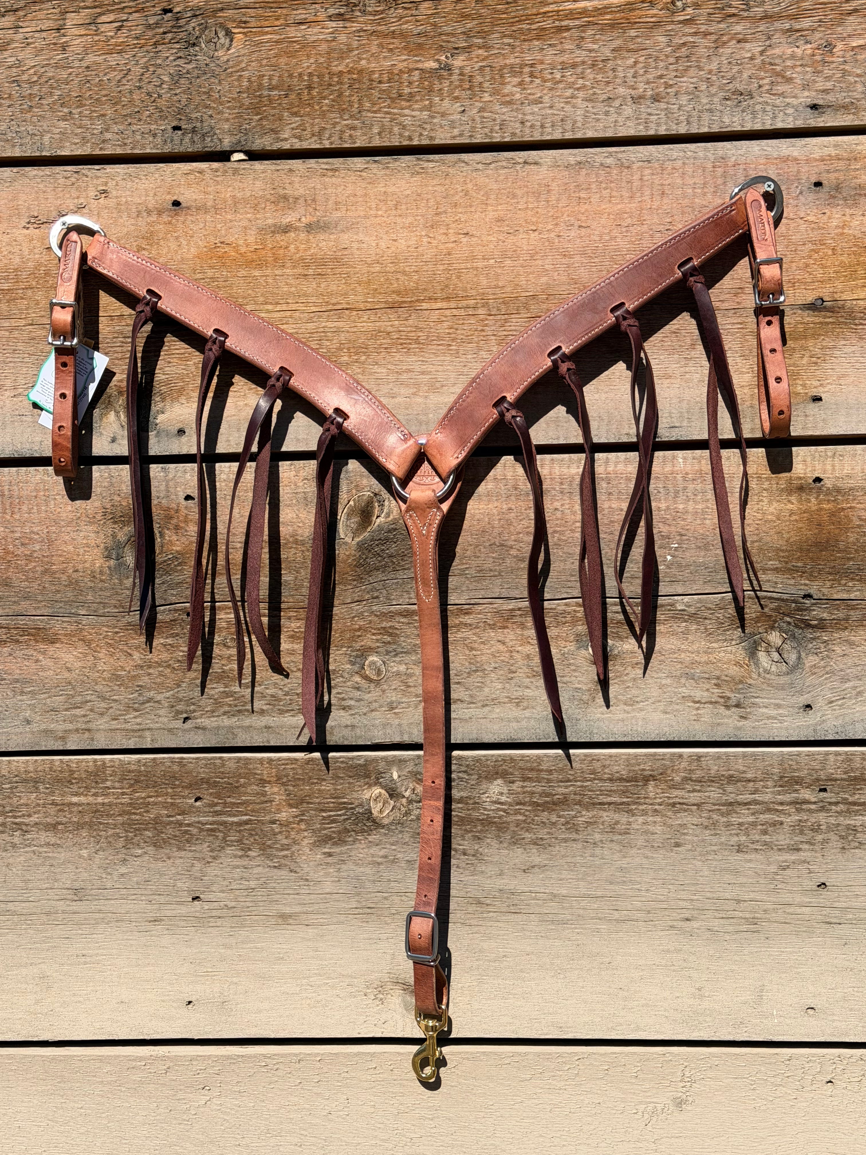 Martin 1 3/4" Harness Blood Knot Breast Collar