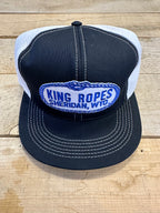 Kings 1/2 Cotton 1/2 Mesh Snap Back Hats