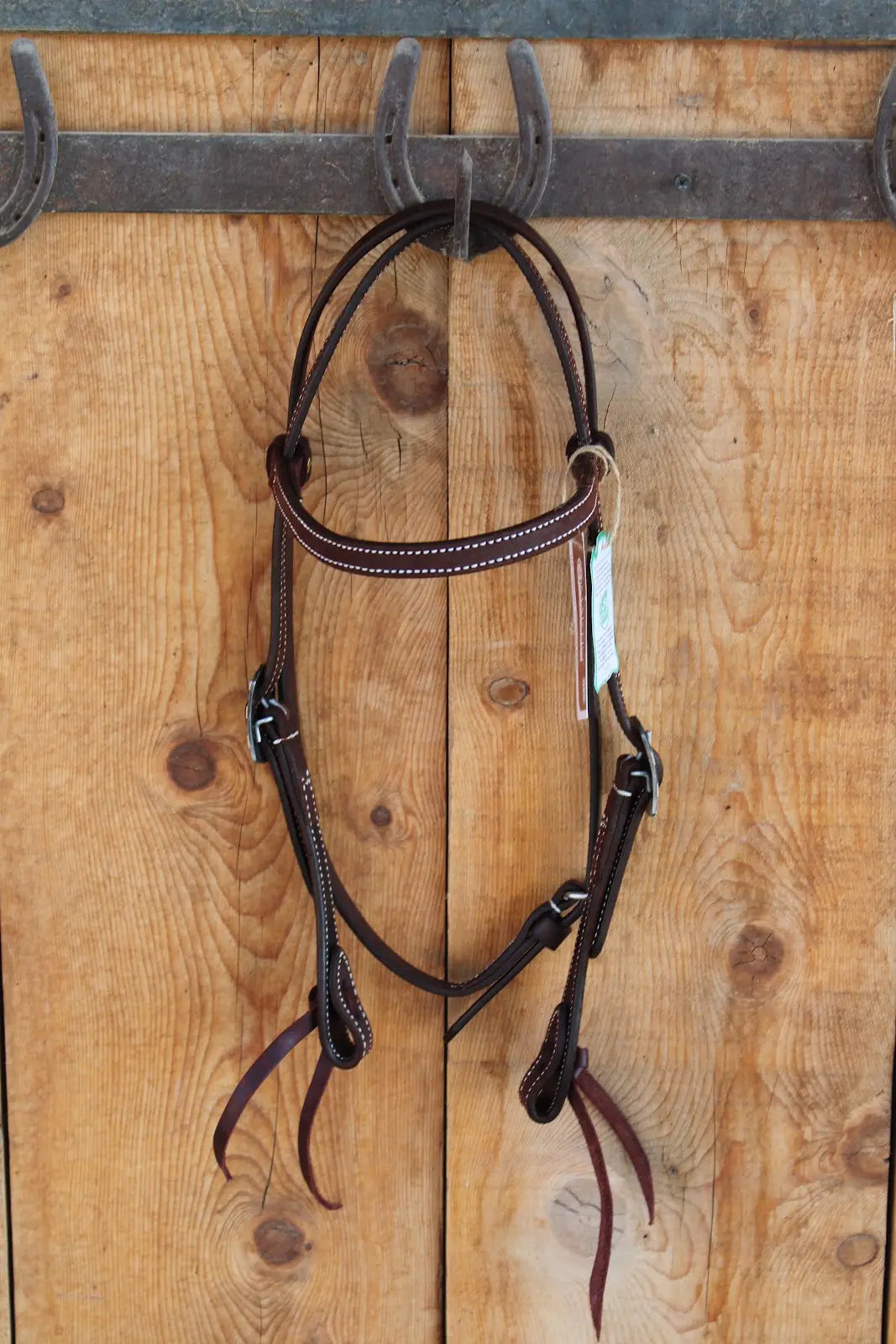 Martin Browband Headstall with Bandera Buckle Latigo Ties