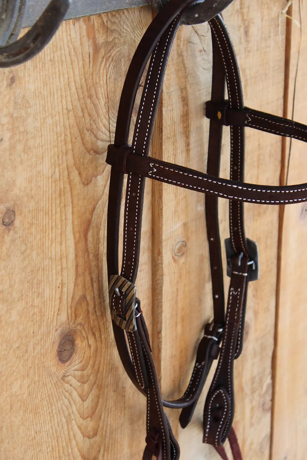 Martin Browband Headstall with Bandera Buckle Latigo Ties