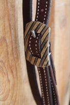 Martin Browband Headstall with Bandera Buckle Latigo Ties