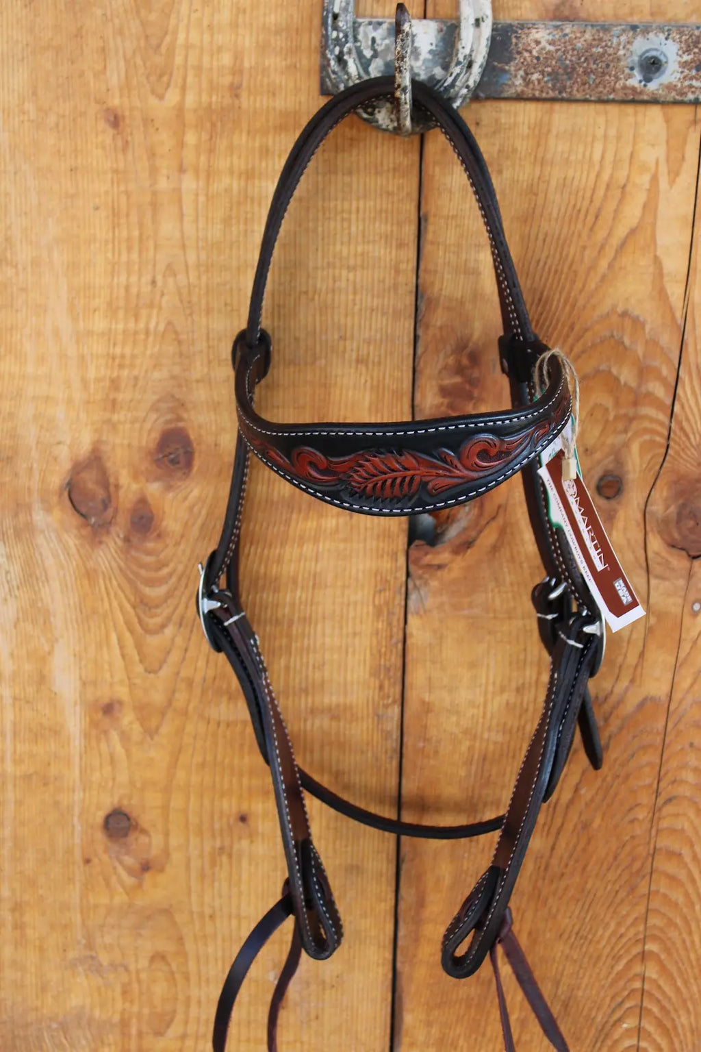 Martin Dark Oil Tooled Browband