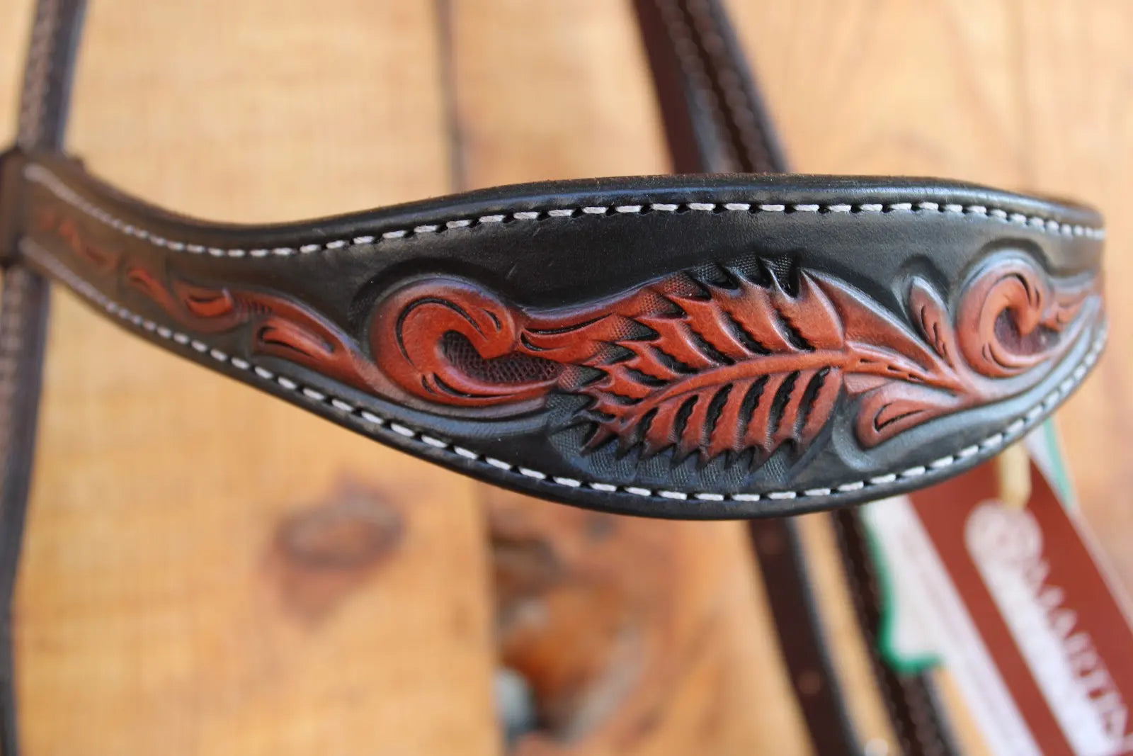 Martin Dark Oil Tooled Browband