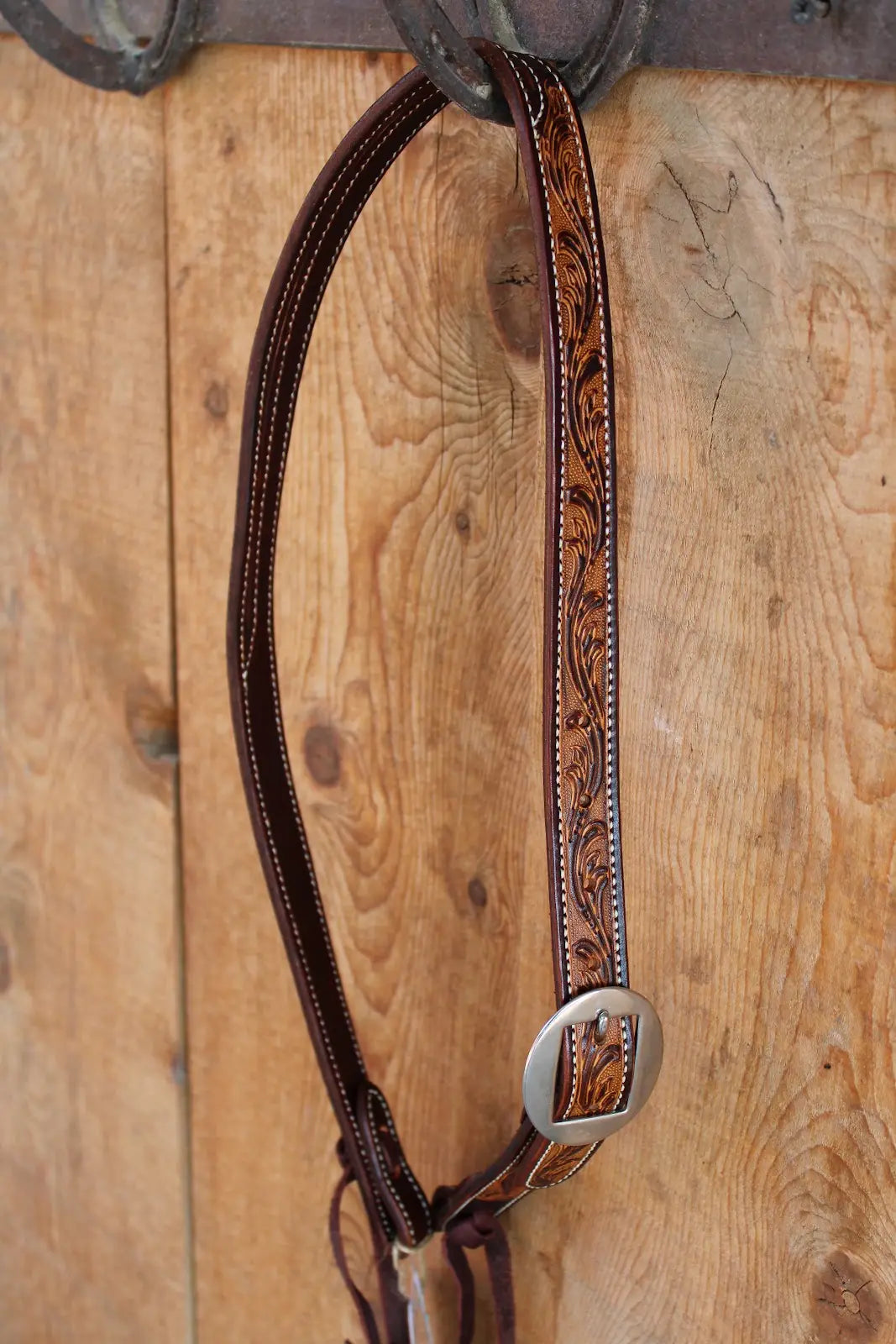 Martin Ranahan Weathered Antiqued Split Ear Headstall