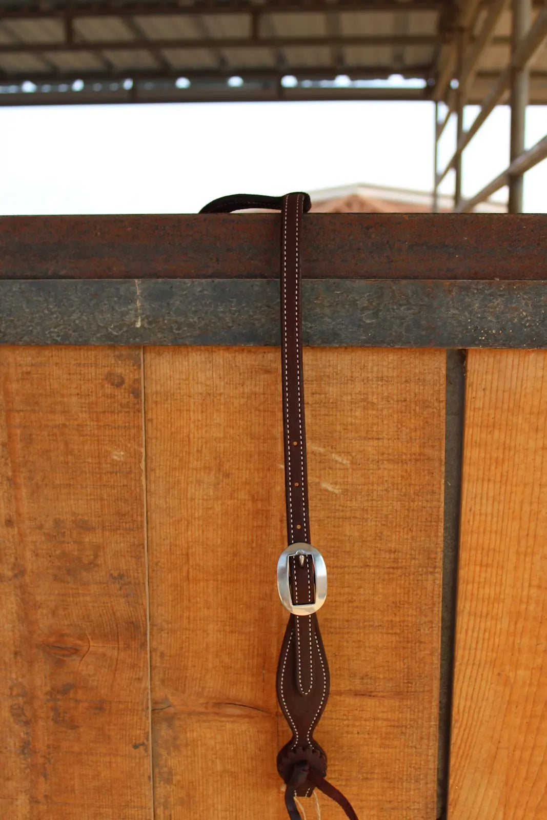 Martin Split Ear Headstall with Rosette Strings
