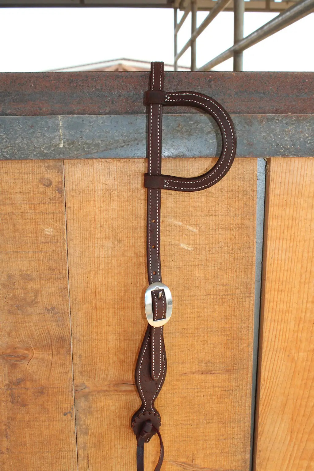 Martin Split Ear Headstall with Rosette Strings