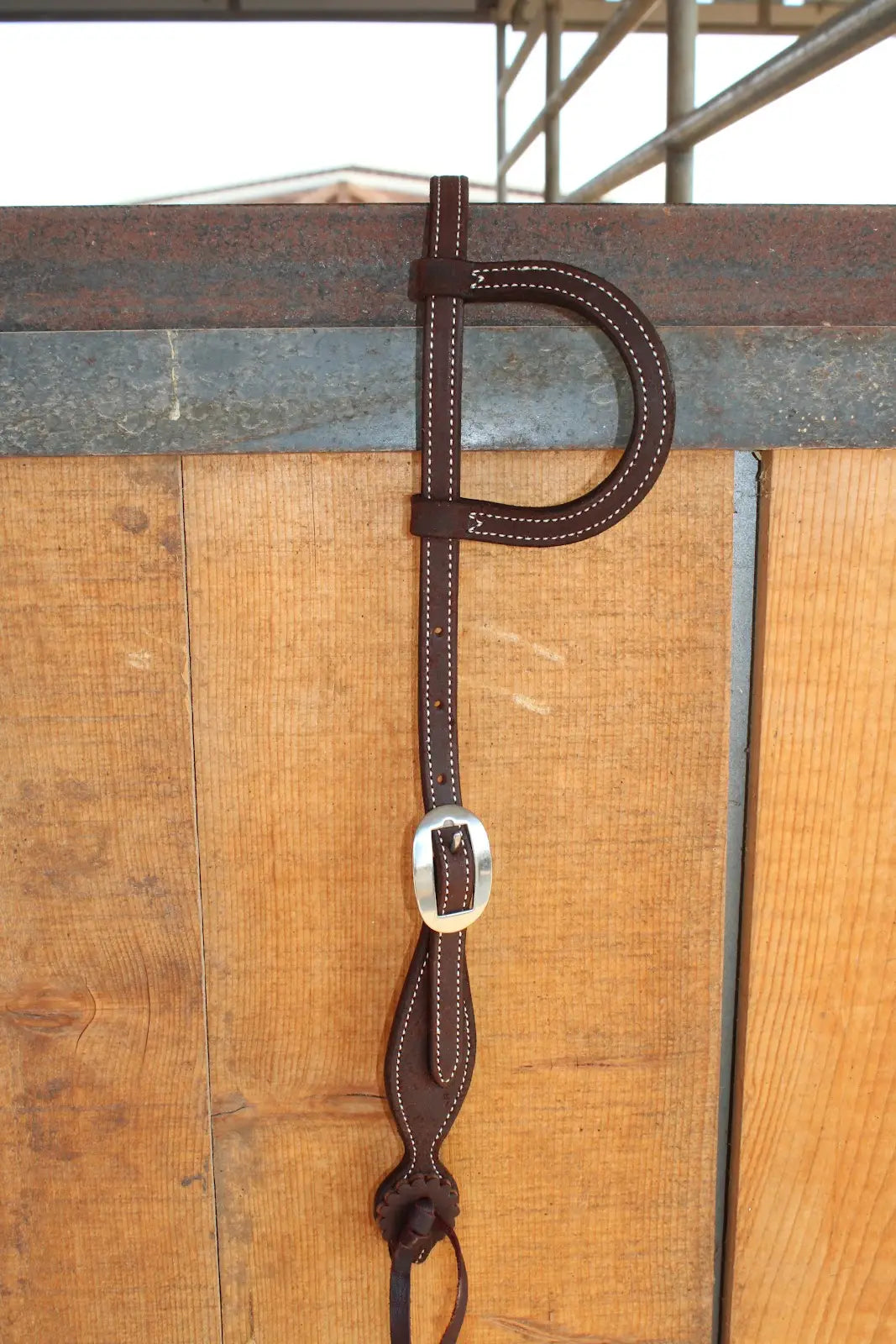 Martin Split Ear Headstall with Rosette Strings
