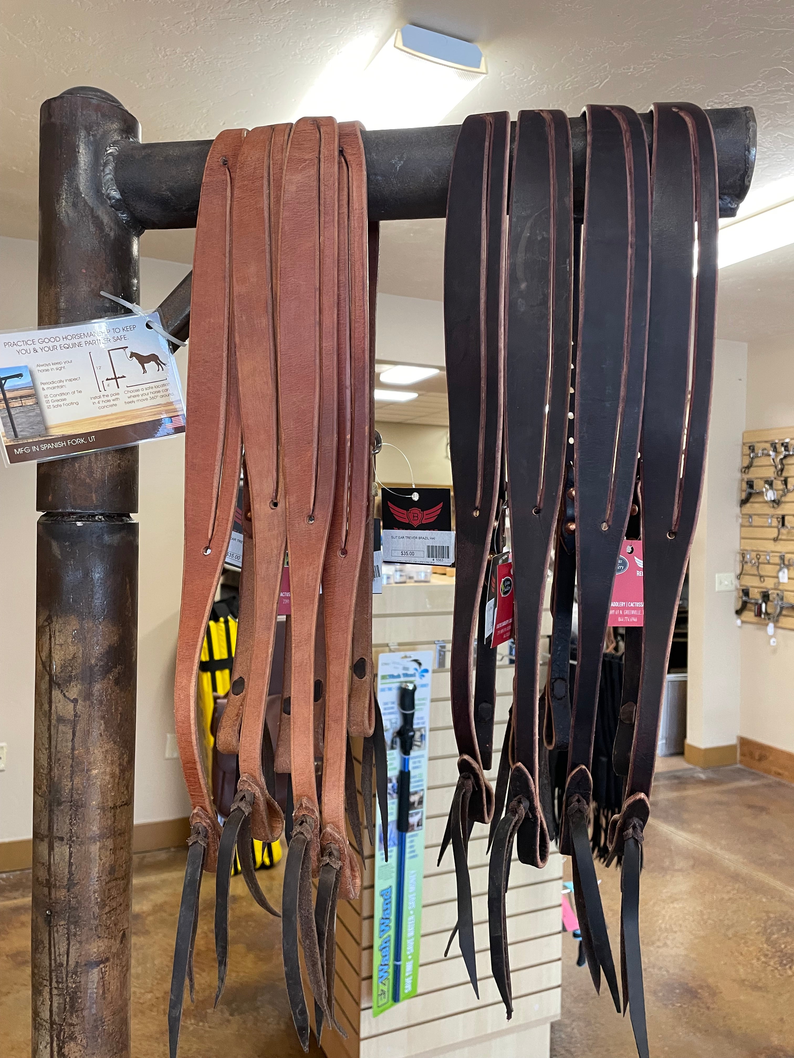 Cactus Saddlery Trevor Brazile Slit Ear Headstall