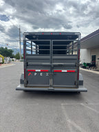 2025 Apex 16' Bumper Pull Stock Trailer #3056