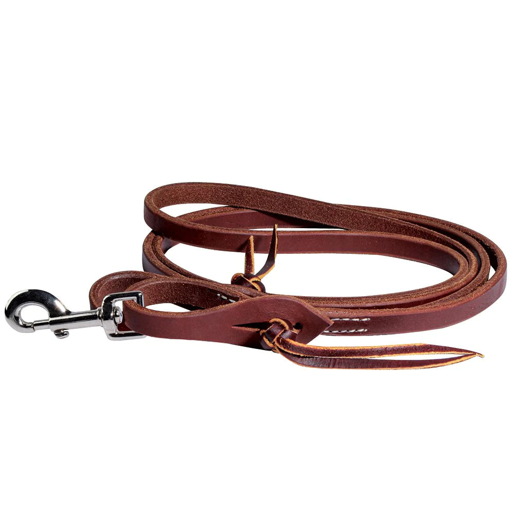 Professional Choice Pineapple Knot Latigo Roping Rein