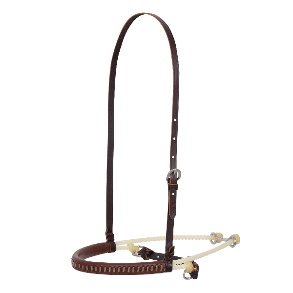Martin Double Rope Leather Cover Cavesson Noseband